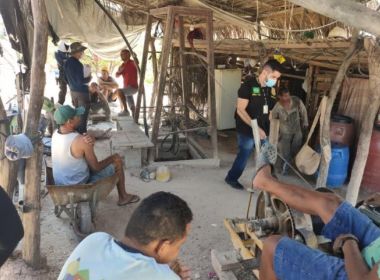 Sento Sé: Ação resgata 25 pessoas em condições de escravidão em garimpos