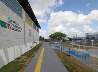 Coité: Governador entrega Complexo Poliesportivo Educacional 