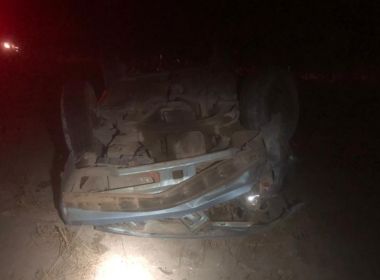 Eunápolis: Homem morre após perder controle do carro e capotar na BR-367