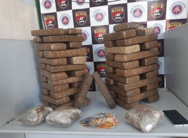 Barreiras: Homem é preso com quase 40 kg de maconha