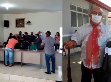 Itaguaçu da Bahia: Vereadores discutem e sessão na Câmara termina em pancadaria; veja