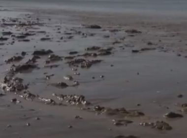 Praias da cidade de Nova Viçosa são atingidas por lama; situação preocupa moradores