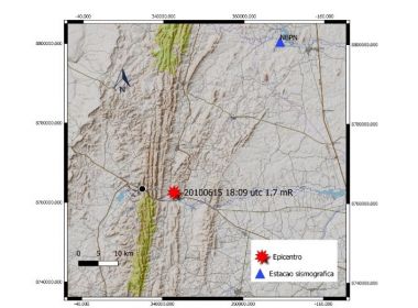Novo tremor de terra é registrado em Jacobina nesta terça