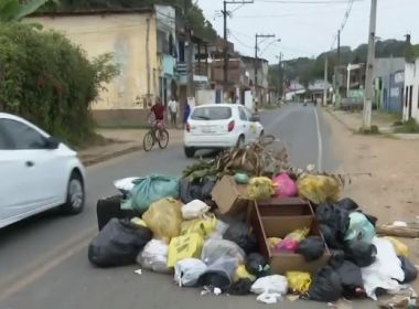 Ilhéus: Sem coleta há dez dias, cidade convive com acúmulo de lixo e mau cheiro