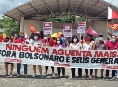 Municípios do interior da Bahia registram atos contra Bolsonaro neste sábado