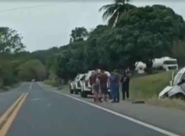 Itabuna: Suspeitos batem em ambulância durante fuga; ação terminou com 2 mortos