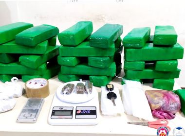 Conquista: Polícia prende homem que levava 29 tabletes de maconha em carro