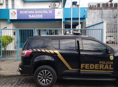 PF cumpre mandados em Serrinha em combate a supostos desvios na saúde