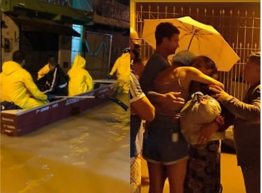 Itororó: Famílias são resgatadas em barcos e prefeitura decreta estado de emergência