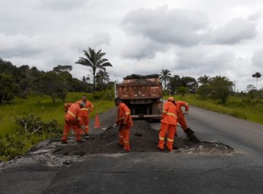 31 rodovias afetadas pelas chuvas são monitoradas na Bahia