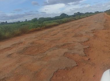 Licitação deve recuperar estrada esburacada entre Morro do Chapéu e Souto Soares