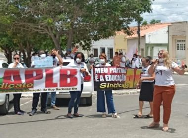 Ruy Barbosa: Professores entram em greve após prefeitura recusar reajuste salarial