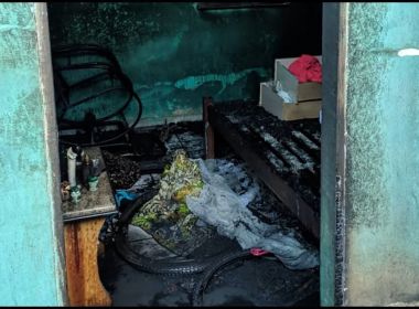 Eunápolis: Idoso morre queimado em incêndio na casa onde morava