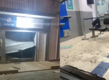 Fátima: Casa lotérica é arrombada e explodida; grupo levou cofre do estabelecimento