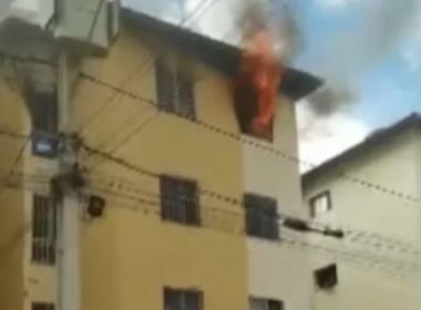 Juazeiro: Apartamento fica destruído após incêndio; criança avisou sobre início de chamas