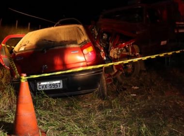 Quatro pessoas da mesma família morrem em acidente entre Itiruçu e Lajedo do Tabocal