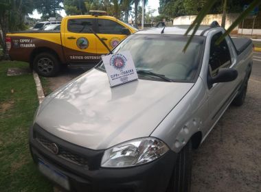 Itabuna: Homem é preso ao trafegar com carro clonado; aplicativo ajudou no flagrante