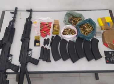 Barreiras: Polícia prende indivíduo que transportava drogas, munições e armas