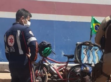 Ciclista que morreu em Barreiras já teria viajado mais de 1.500 km e seguia para SSA