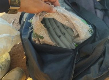 Itabela: Casal é preso com mais de 75 kg de explosivos em porta-malas de carro