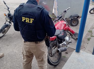 Serrinha: PRF apreende motocicleta adulterada durante policiamento
