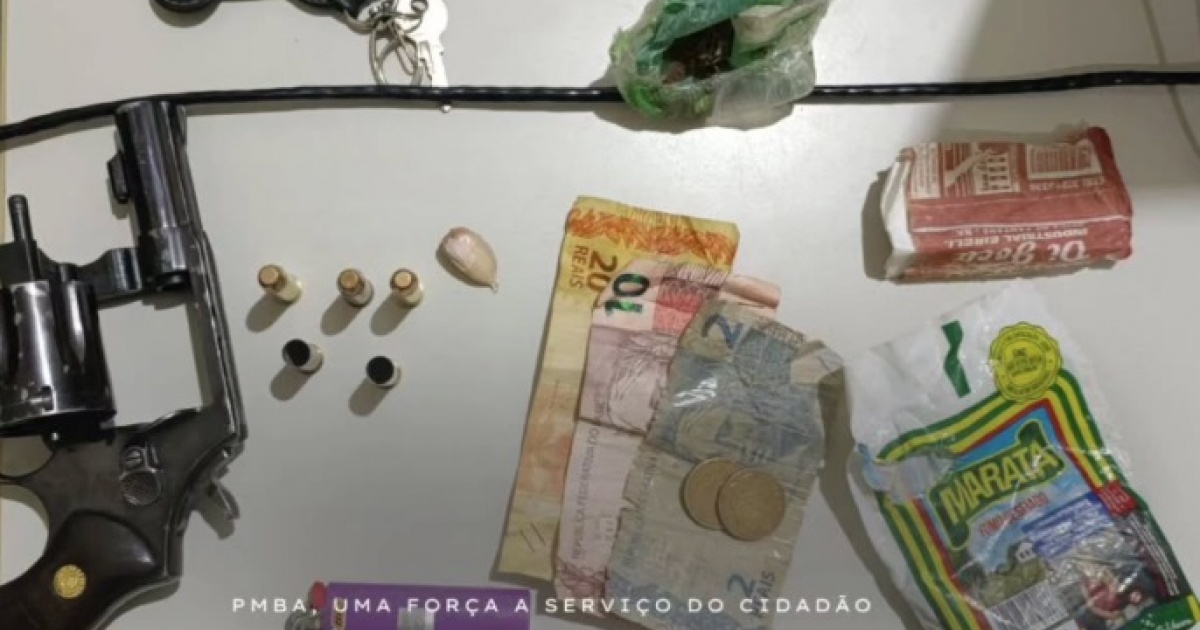 Homem é preso por porte ilegal de arma no interior da Bahia