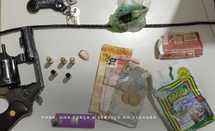 Homem é preso por porte ilegal de arma no interior da Bahia