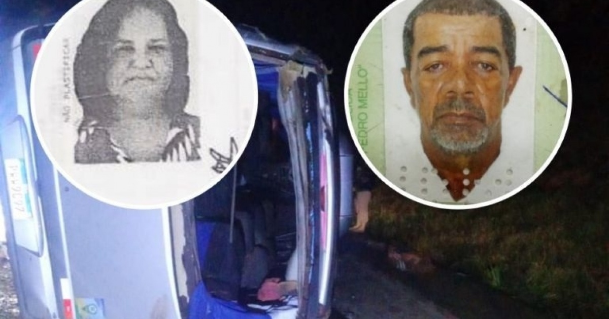 Acidente envolvendo micro-ônibus da Prefeitura de Ipiaú deixa dois mortos e 20 feridos na BR-116 