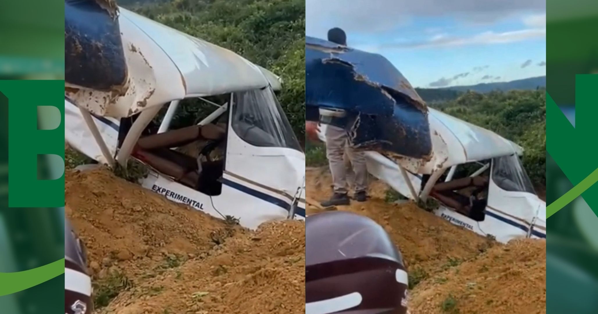 VÍDEO: Pane no motor obriga avião a fazer pouso de emergência em Guanambi