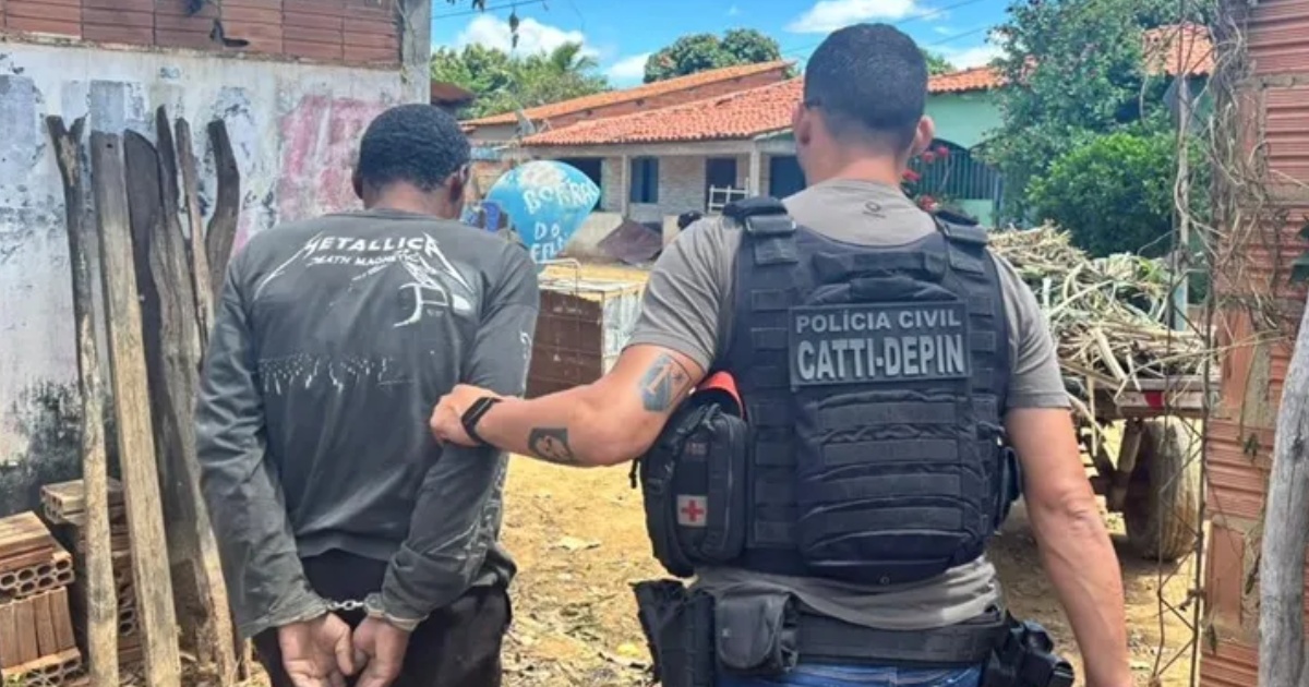 Suspeito de estupro contra criança de 5 anos é preso em Serra do Ramalho