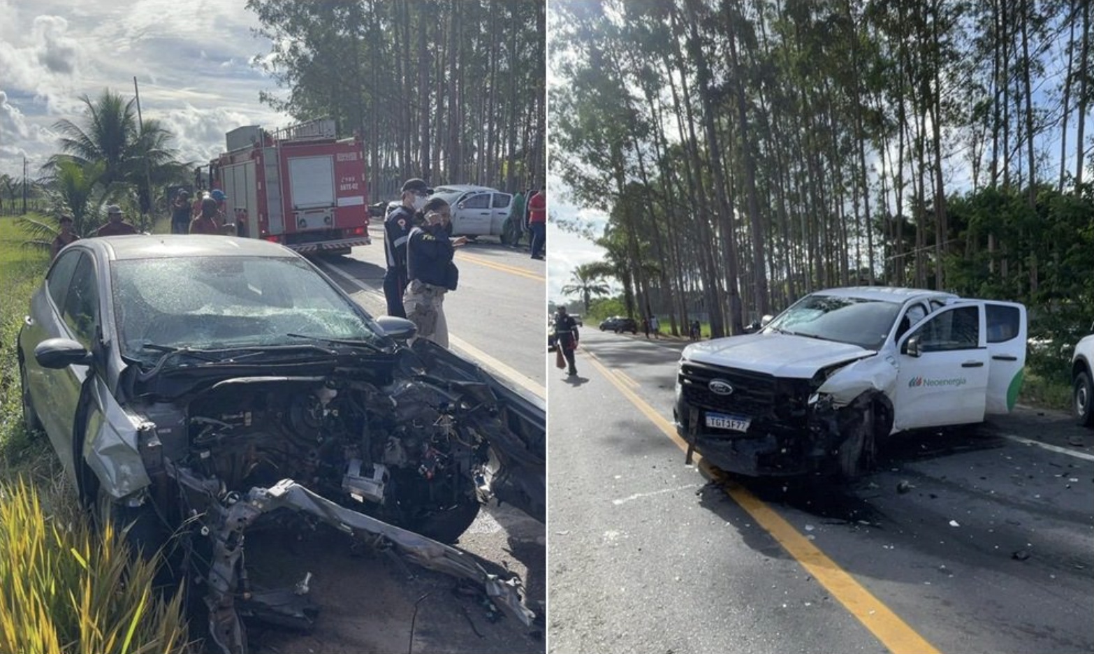 Menino de 12 anos morre em acidente com três carros na BR-367 em Pindorama, Porto Seguro