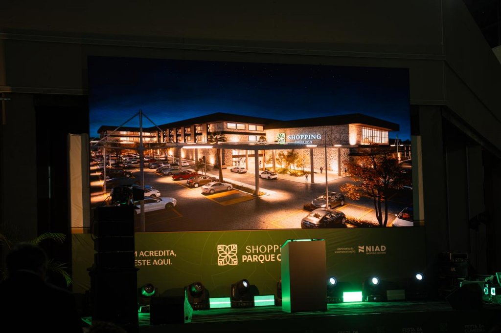 Imagem da Festa da Cumeeira promovida pelo Shopping Parque Oeste