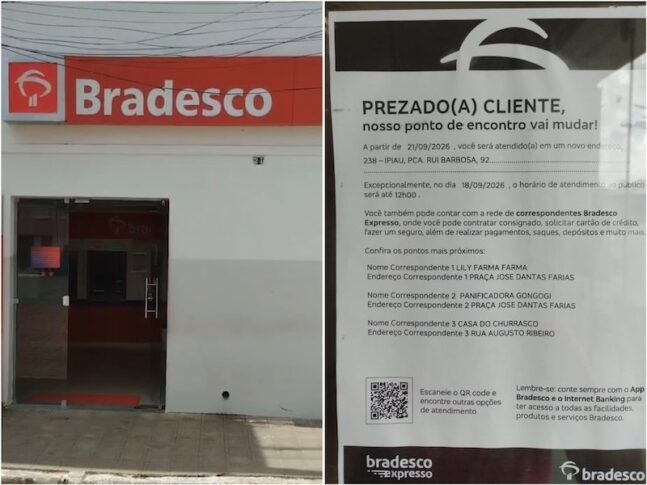 Banco anuncia fechamento de única agência em cidade baiana; moradores organizam protesto