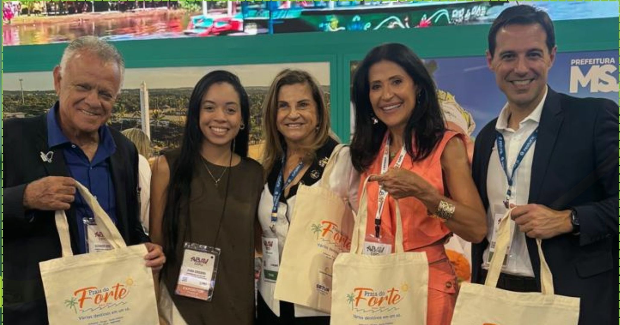 Mata de São João se apresenta em estande próprio na maior feira de turismo da América Latina