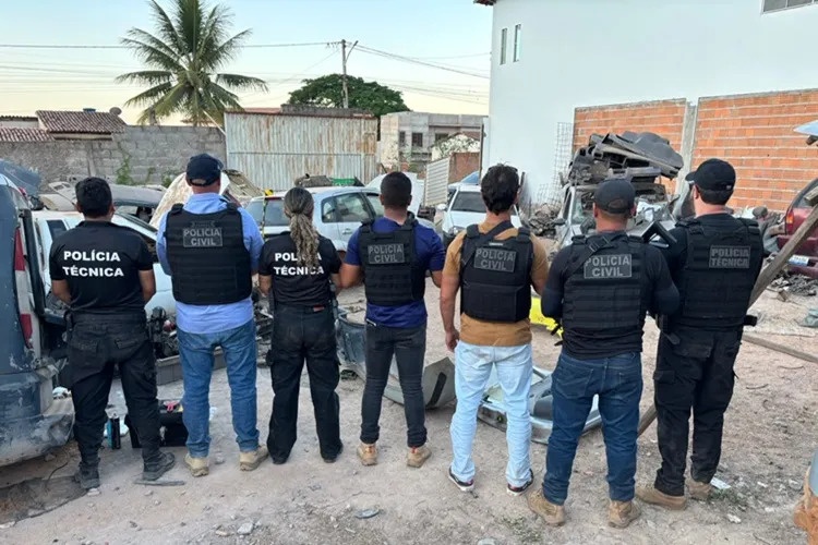 Centro de desmanche é desarticulado pela Polícia Civil em Seabra