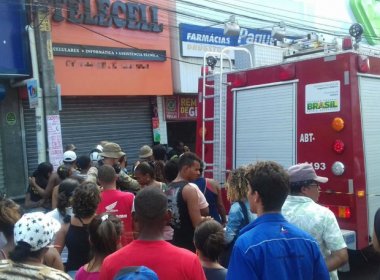 Camaçari: Incêndio em farmácia deixa três mortos e dois em estado gravíssimo
