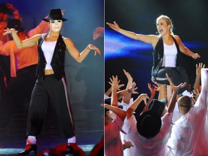 Claudia Leitte presta homenagem a Michael Jackson
