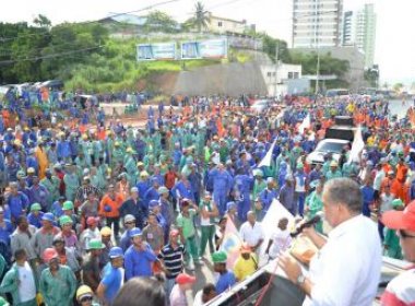 Bahia Notícias / Notícia / Greve de trabalhadores da 