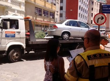 Bahia Notícias / Notícia / Transalvador flagra flanelinhas 
