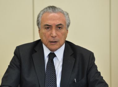 Temer diz que ataque à caravana de Lula é 'uma pena' e cria 'clima de instabilidade'