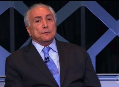 Temer revela que coronel suspeito de receber propina administrou todas as suas campanhas