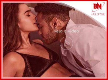 Destaque em Holofote: Neymar e Marquezine aparecerem de lingerie e cueca em campanha