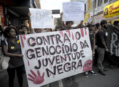 Taxa de homicídios de negros na Bahia é 3 vezes superior à de não negros