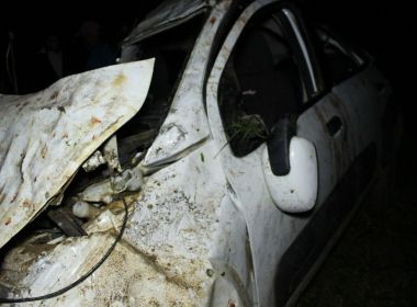 Acidente deixa um morto e três feridos em Medeiros Neto; condutor tinha sinais de embriaguez