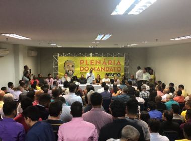 Plenária não define Bebeto na suplência, mas defende negociações com Rui pelo posto