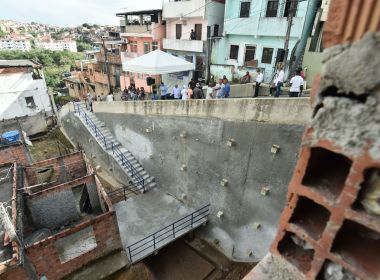 Sete de Abril ganha obra de contenção de encosta
