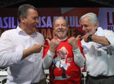 Lula pede votos para Rui e Wagner em nome da memória e da consciência do povo baiano
