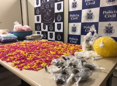 Polícia identifica centro de distribuição de drogas em Sussuarana; 15 suspeitos são presos