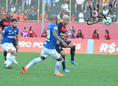 Vitória sai na frente, mas sofre o empate diante do Cruzeiro no Barradão