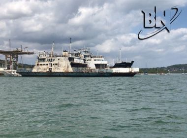 Estado gasta R$ 140,4 mil anualmente para manter ferry sucateado hÃ¡ 20 anos